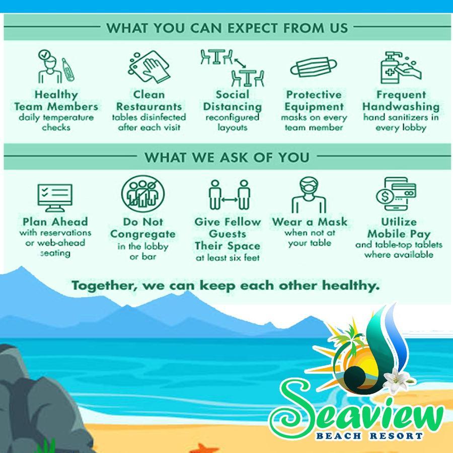 Seaview Beach Resort Sibulan Esterno foto